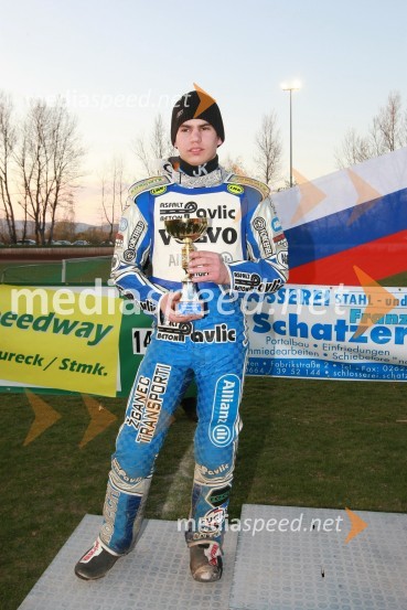 Jurica Pavlic (SK Unia Goričan)SPEEDWAY DP posameznikov 2008 2. dirka, Skupina A