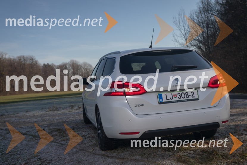 Peugeot&nbsp; 308 SW 1.6 BlueHDi 120 AllurePeugeot  308 SW 1.6 BlueHDi 120 Allure, mediaspeed test