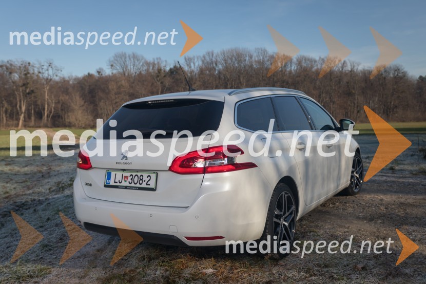Peugeot&nbsp; 308 SW 1.6 BlueHDi 120 AllurePeugeot  308 SW 1.6 BlueHDi 120 Allure, mediaspeed test