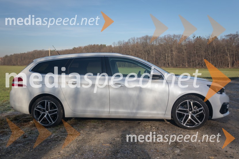 Peugeot&nbsp; 308 SW 1.6 BlueHDi 120 AllurePeugeot  308 SW 1.6 BlueHDi 120 Allure, mediaspeed test