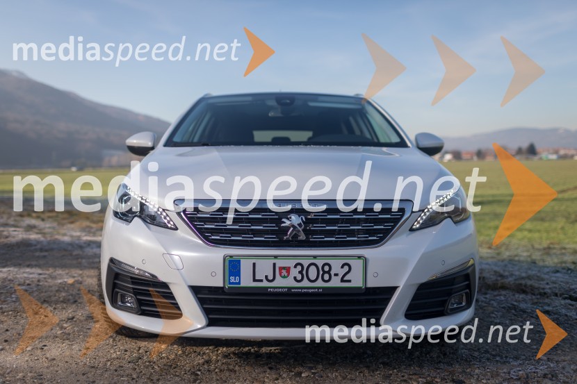 Peugeot&nbsp; 308 SW 1.6 BlueHDi 120 AllurePeugeot  308 SW 1.6 BlueHDi 120 Allure, mediaspeed test