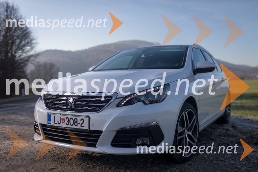 Peugeot&nbsp; 308 SW 1.6 BlueHDi 120 AllurePeugeot  308 SW 1.6 BlueHDi 120 Allure, mediaspeed test