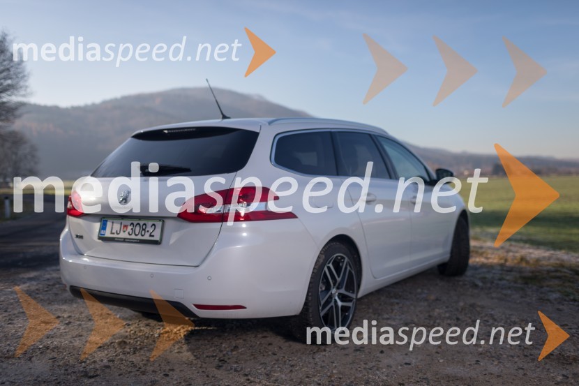 Peugeot&nbsp; 308 SW 1.6 BlueHDi 120 AllurePeugeot  308 SW 1.6 BlueHDi 120 Allure, mediaspeed test