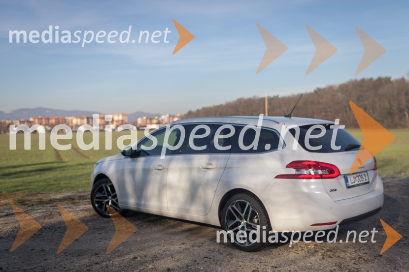 Peugeot&nbsp; 308 SW 1.6 BlueHDi 120 AllurePeugeot  308 SW 1.6 BlueHDi 120 Allure, mediaspeed test