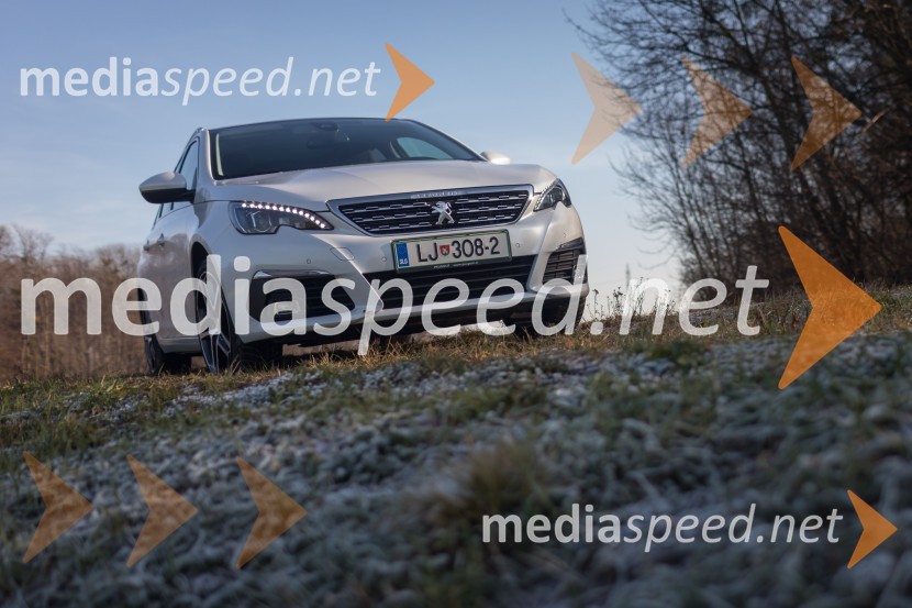 Peugeot&nbsp; 308 SW 1.6 BlueHDi 120 AllurePeugeot  308 SW 1.6 BlueHDi 120 Allure, mediaspeed test