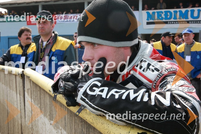 Jernej Kolenko (AMTK Ljubljana)SPEEDWAY DP posameznikov 2008 3. dirka, Skupina A
