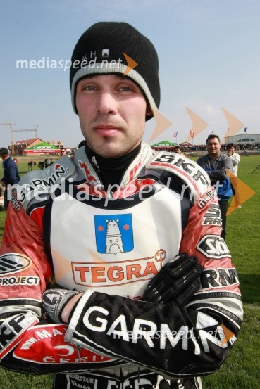 Jernej Kolenko (AMTK Ljubljana)SPEEDWAY DP posameznikov 2008 3. dirka, Skupina A