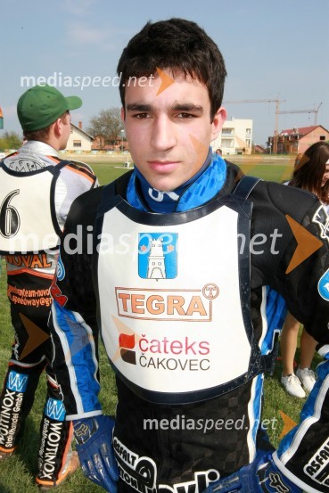 Nikola Pigac (SK Unia Prelog)SPEEDWAY DP posameznikov 2008 3. dirka, Skupina A