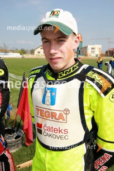 Nikola Martinec (SK Prelog)SPEEDWAY DP posameznikov 2008 3. dirka, Skupina A