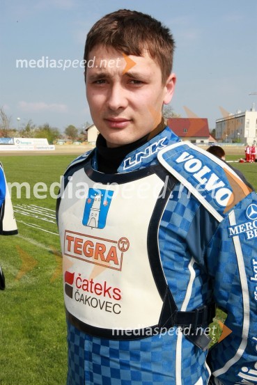 Ivan Vargek (SK Unia Goričan)SPEEDWAY DP posameznikov 2008 3. dirka, Skupina A