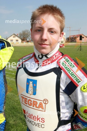 Lukas Simon (Avstrija)SPEEDWAY DP posameznikov 2008 3. dirka, Skupina A