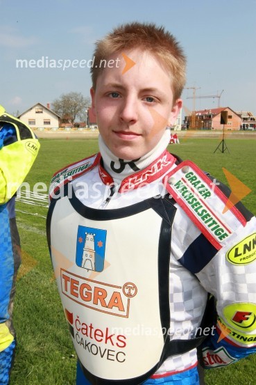 Lukas Simon (Avstrija)SPEEDWAY DP posameznikov 2008 3. dirka, Skupina A