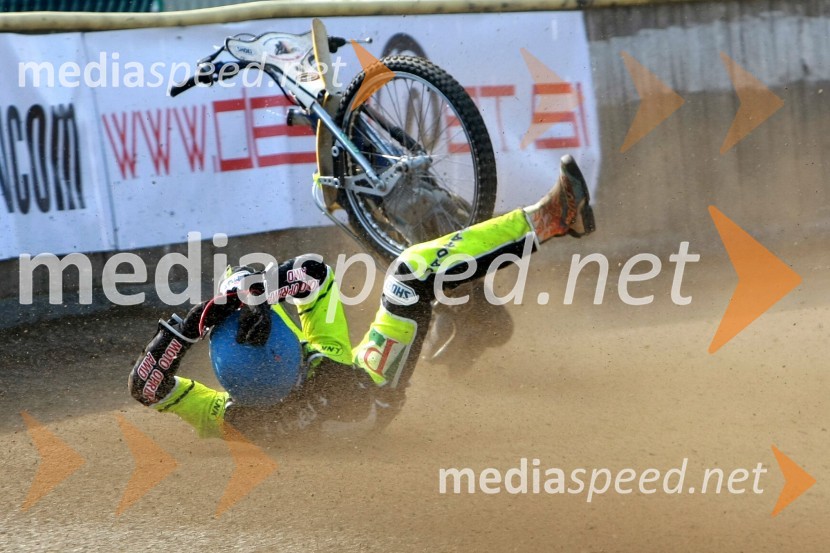 Nikola Martinec (SK Prelog)SPEEDWAY DP posameznikov 2008 3. dirka, Skupina A