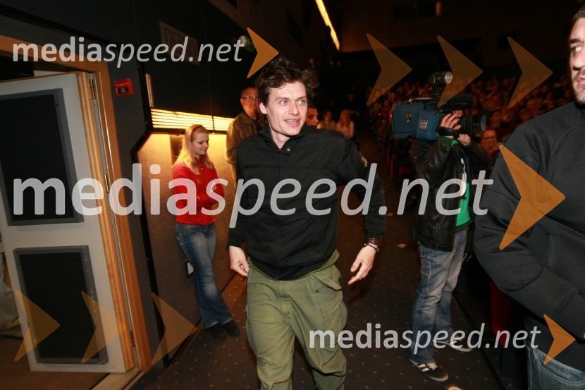 Primož Bezjak, igralecPredpremiera filma Hit poletja