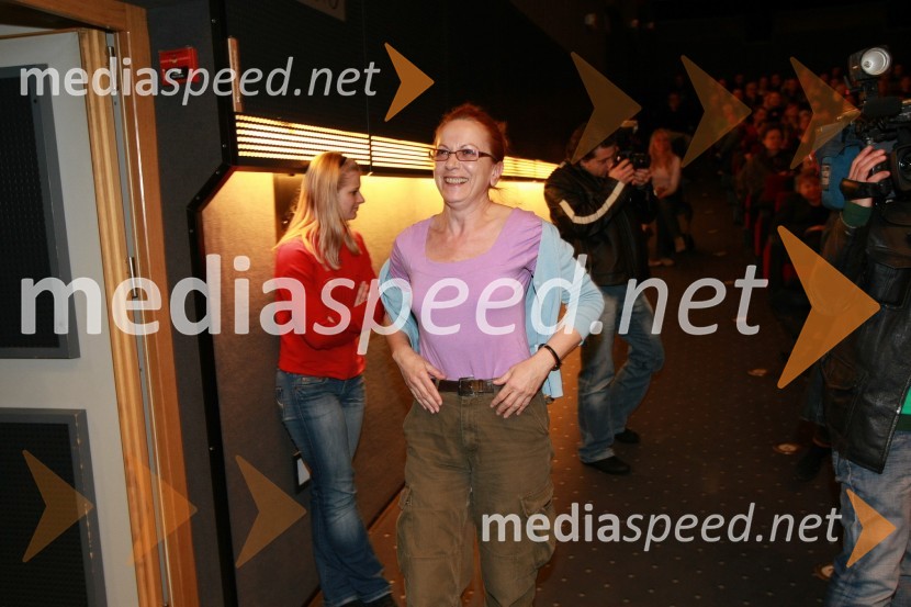 Jožica Avbelj, igralkaPredpremiera filma Hit poletja