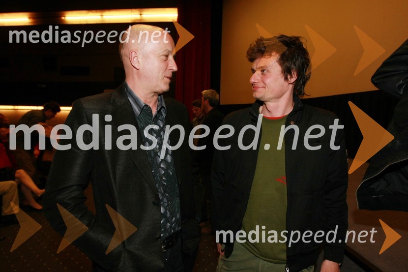 Vlado Kreslin, pevec in Primož Bezjak, igralecPredpremiera filma Hit poletja