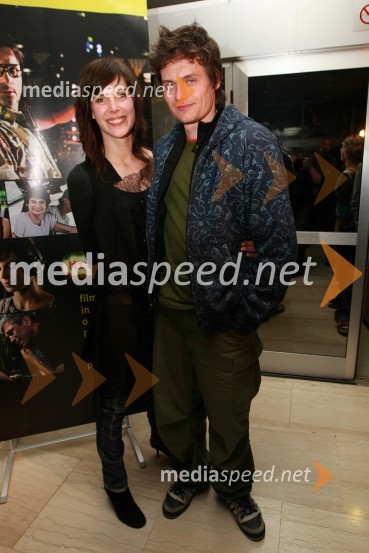 Ula Furlan Molk, igralka in Primož Bezjak, igralecPredpremiera filma Hit poletja