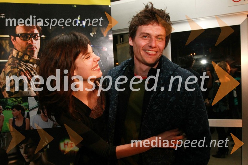 Ula Furlan Molk, igralka in Primož Bezjak, igralecPredpremiera filma Hit poletja