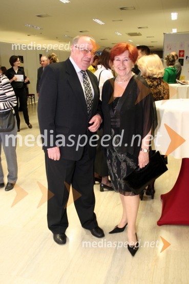 Štefan Balažic, zadnji upravnik SNG s soprogo MilenoPremiera baleta Mozart vs. Schumann, SNG Opera in balet Ljubljana