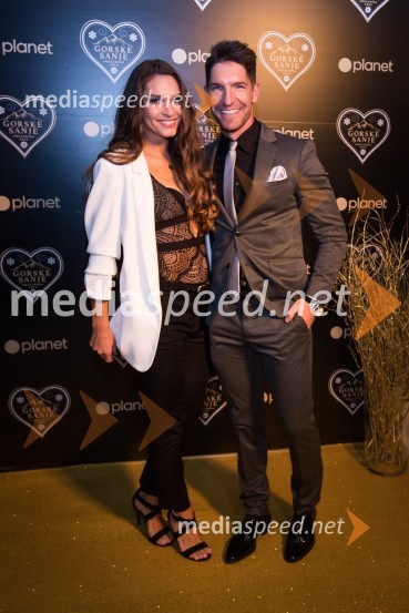  Nives Orešnik, Miss Slovenije 2012;  Jan Kovačič, fitnes trenerGorske sanje, premiera nove slovenske serije