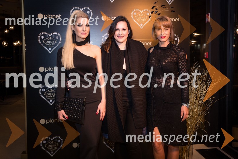  Lucija Gubenšek, voditeljica v oddaji Projekt Diva;   Sladžana  Mladenovič;  Aska Kajtazovič, oblikovalka pričesk v oddaji Projekt DivaGorske sanje, premiera nove slovenske serije