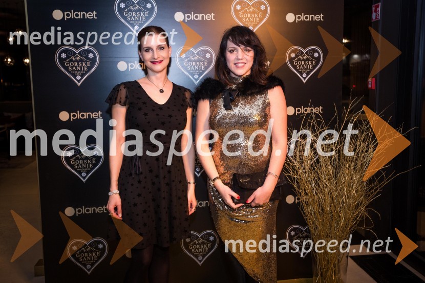  Kristina Škrlj, vodja marketinga pri podjetju Stillmark;  Petra Košir, oglasno trženje edicij GLOSSGorske sanje, premiera nove slovenske serije