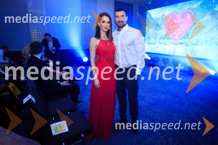  Lili Žagar, voditeljica;  Marko Potrč, televizijski voditeljGorske sanje, premiera nove slovenske serije