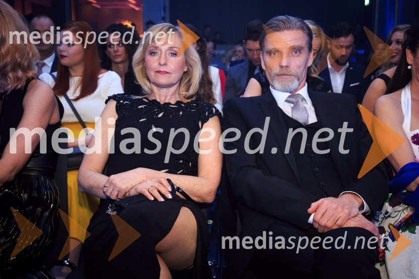  Judita Zidar, igralka;  Boris  Kerč, igralecGorske sanje, premiera nove slovenske serije