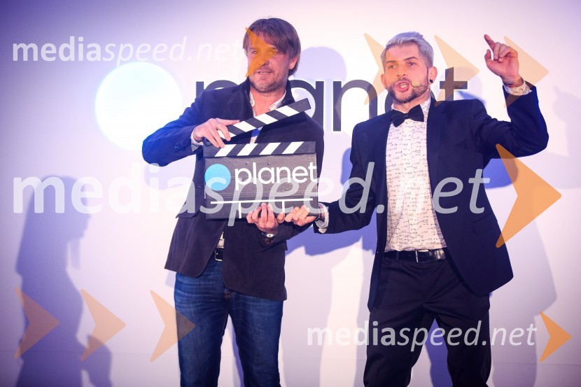  Igor Stoimenov, programski direktor Planet TV;  Klemen Bunderla, radijski voditelj, radio AktualGorske sanje, premiera nove slovenske serije