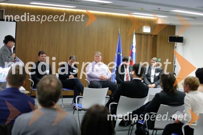 dr. Marta  Jerman Svoljšak, direktorica Petrolovega Tehničnega razvoja, kakovosti in varnosti;  Jošt Šmajdek, vodja komerciale LPP; mag. Bojan Žlender, Ministrstvo za infrastrukturo;  Miloš Milač, urednik avtomobilizma pri časniku Finance; mag. Hinko Šolinc, direktor, Eko sklad; dr. Slavko Ažman, Center energetsko učinkovitih rešitev, CERUkrepi in spodbude za prehod na e-mobilnost, strokovni posvet