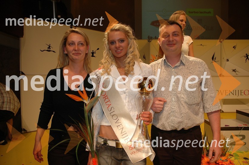 ..., Pia Arhar, Miss športa 2008 in ...Miss športa 2008