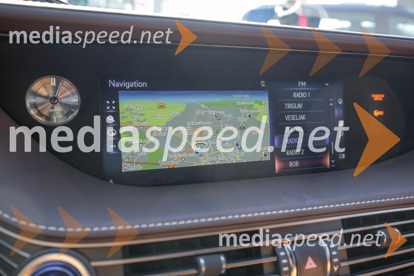 Lexus LS, slovenska predstavitev