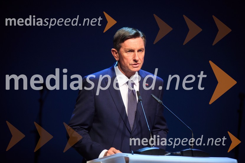  Borut Pahor, predsednik Republike Slovenije50. podelitev nagrad Gospodarske zbornice Slovenije
