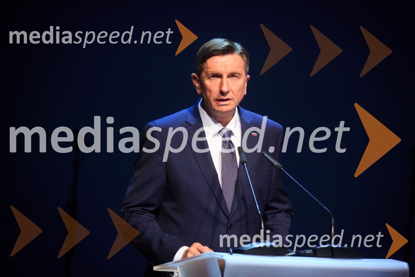  Borut Pahor, predsednik Republike Slovenije50. podelitev nagrad Gospodarske zbornice Slovenije