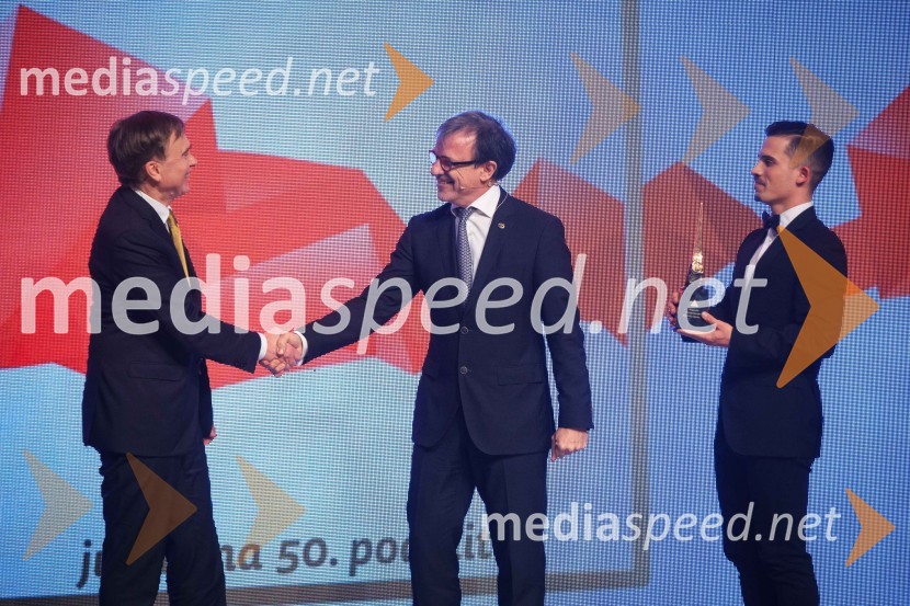  Mark Pleško, direktor, Cosylab d.o.o.;  Dragan  Mihailović, fizik;  ... 50. podelitev nagrad Gospodarske zbornice Slovenije