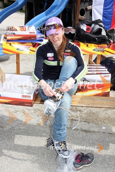 Tina Maze, smučarkaPodelitev nagrad ob zaključku sezone alpskih disciplin, Snežni stadion