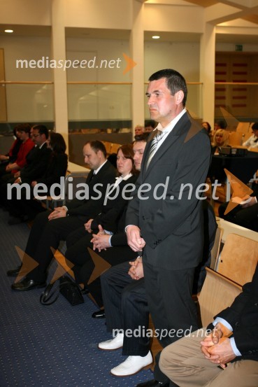Dr. Iztok FisterPromocija doktorjev znanosti Univerze v Mariboru, april 2008