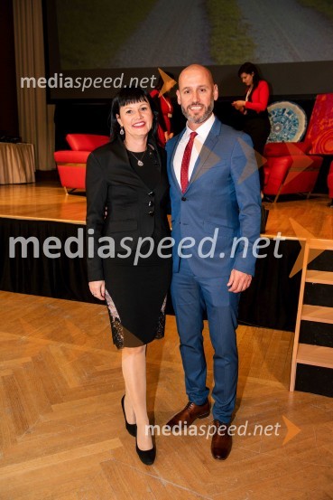 mag. Andreja  Jernejčič, direktorica podjetja Lin&Nil;  Peter Poles, televizijski voditelj500 podjetnic