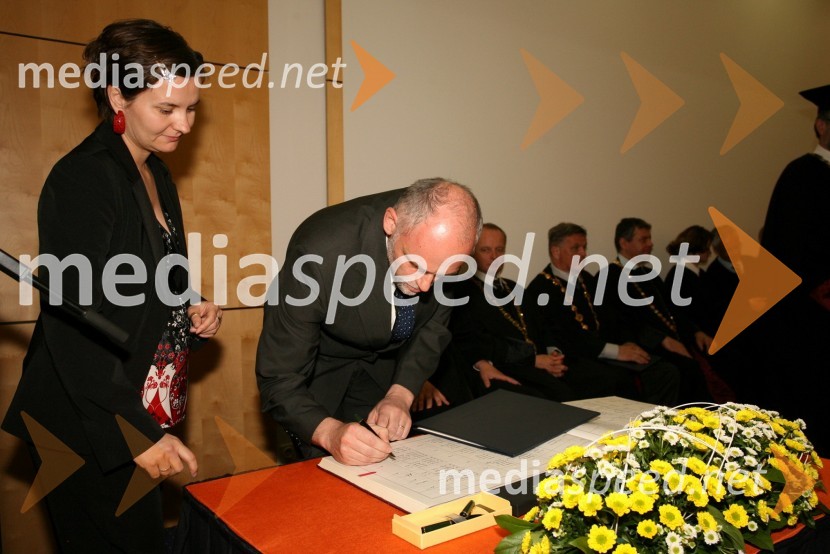 Dr. Borut MacuhPromocija doktorjev znanosti Univerze v Mariboru, april 2008