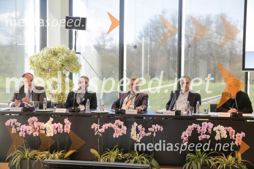  Boris  Okorn, predstavnik, S-ABA ;  Iztok Petek, podjetniški svetovalec;  Andrej Šik, direktor, Slovensko deželno gospodarsko združenje iz Trsta;  Miran  Breznik, izvozni svetovalec, Slovenska gospodarska zveza iz Celovca ;  Irena  Meterc, vodja Sektorja za spodbujanje podjetništva in tehnološkega razvoja Spirit Slovenija1. Nacionalna konferenca o internacionalizaciji slovenskega gospodarstva