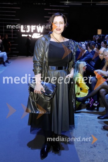  Nuška Drašček, pevkaLjubljana Fashion Week (LJFW) 2018, 3. dan