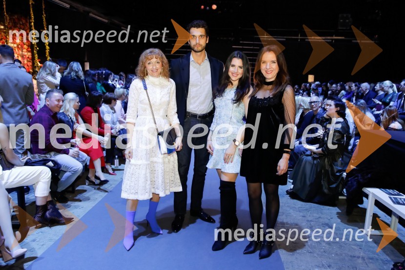  Lilijana Kastelic, oblikovalka;  ... ;  Maja Marčič, Miss Vojvodine 2017, Miss Porto Carras 2017, Miss Universe 2018;  Jasna Rozman Marčič, farmacevtkaLjubljana Fashion Week (LJFW) 2018, 3. dan