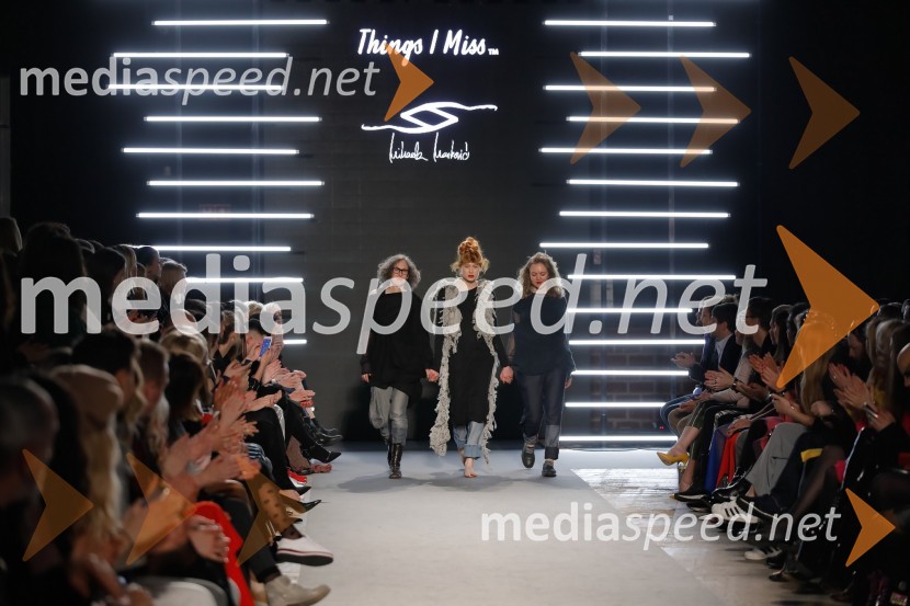  Tina Princ;  Andreja Slavič, manekenka;  Mihaela Marković, modna oblikovalkaLjubljana Fashion Week (LJFW) 2018, 3. dan