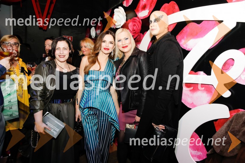  Nuška Drašček, pevka;  Severina Vučković, pevka;  Christa Žentiily - Salomé;  ... Ljubljana Fashion Week (LJFW) 2018, 3. dan