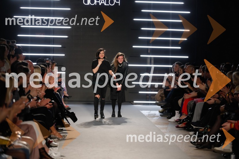  Andreja  Bistričić, modna oblikovalka, DIORALOP;  Maja  Merlić, modna oblikovalka, DIORALOPLjubljana Fashion Week (LJFW) 2018, 3. dan