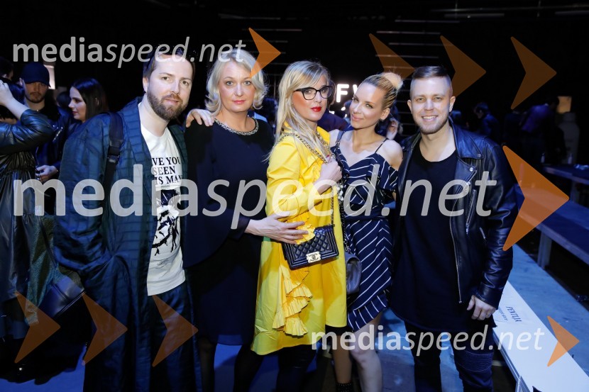  Dejan David Kemperl, glavni in odgovorni urednik revij David in Golf klub;  ... ;  ... ;  Jasna Vale;  Mike Vale, DJLjubljana Fashion Week (LJFW) 2018, 3. dan