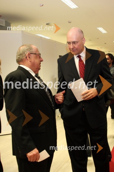 Štefan Balažic, zadnji upravnik SNG in dr. prof. David VodušekZaključek 1. baletnih dnevov - Gala koncert baletnih zvezd, SNG Opera in balet Ljubljana