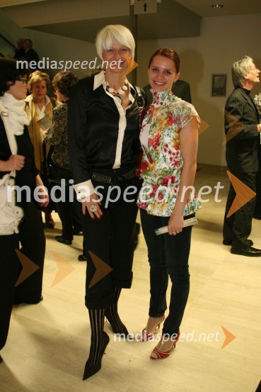 Barbra Drnač, plesna novinarka in urednica oddaje Parada plesa in Tijuana Križman, balerinaZaključek 1. baletnih dnevov - Gala koncert baletnih zvezd, SNG Opera in balet Ljubljana