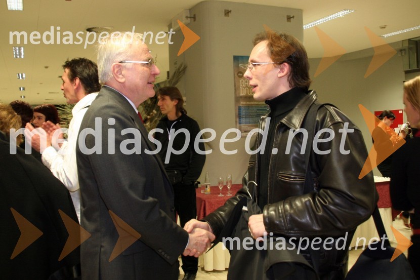 Kristijan Ukmar, ravnatelj SNG Opera in Balet Ljubljana in Aleksej AfanasijevZaključek 1. baletnih dnevov - Gala koncert baletnih zvezd, SNG Opera in balet Ljubljana