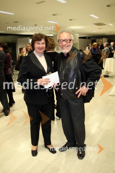 Iko Otrin, koreograf in nekdanji baletnik in njegova žena Breda Pugelj OtrinZaključek 1. baletnih dnevov - Gala koncert baletnih zvezd, SNG Opera in balet Ljubljana